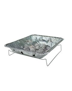 Barbacoa desechable 31x24x4,8cm bbq