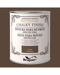 Rust-oleum chalky finish muebles cacao 0,750l 5397519 bruguer