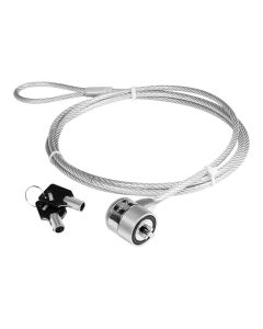 Cable antirrobo para portatil con 2 llaves logilink