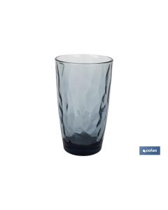 PACK 6 VASOS ALTO VIDRIO 47 CL COLOR AZUL MODELO JADE COFAN