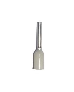 Puntera aislada 00,50 mm², blanca, 100 uds