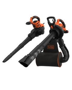 Aspirador/soplador y triturador mochila 3000w black+decker