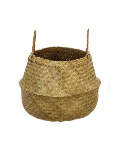 Cesta de mimbre natural plegable 43.5x29cm