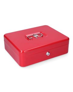 Caja de caudales cfc09 300x240x90mm rojo m13401 micel