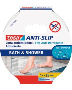 CINTA ANTIDESLIZANTE 55533-5X25 TRANSP.