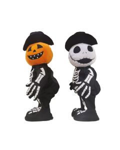 Figura decorativa halloween 35cm, con movimiento, sonido y luz, modelos surtidos.