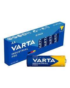 Pack de 10 pilas aa lr06 varta industrial pro ø14,5x50,5mm