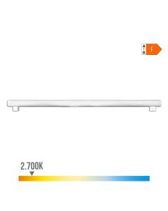 Linestra led 2 casquillos s14s 18w 1800lm 2700k luz calida 1000x30x47mm edm