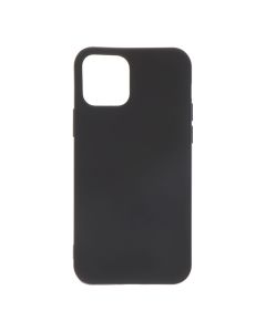 Carcasa negra de plástico soft touch para iphone 12 pro