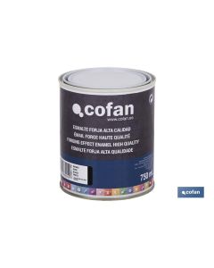 ESMALTE FORJA ALTA CALIDAD (750 ML) GRIS COFAN