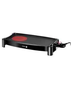 Plancha antiadherente 2200w con hot zone fagor 54x27x9cm