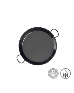 Paellera esmaltada para induccion y vitroceramica ø32cm (5 personas)
