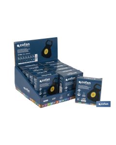 EXPOSITOR LLAVERO LINTERNA 12 UDS COFAN