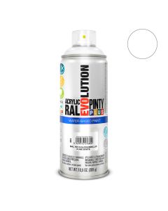 Pintura en spray pintyplus evolution water-based 520cc ral 9010 blanco puro