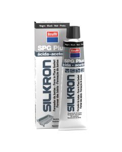 Formador de juntas silkron spg plus negro 75 ml