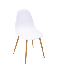 Silla de comedor blancas col."taho" 47x53x85cm