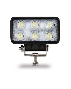 Faro de trabajo rectangular 6 leds 18w 10-30v 1200lm goodyear