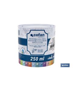 PINTURA A LA TIZA, CHALK PAINT, ROSA TALCO 250 ML COFAN