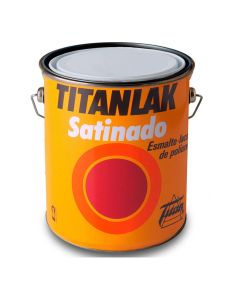 Esmalte laca poliuretano titanlak satinado blanco 4l titan 11140004