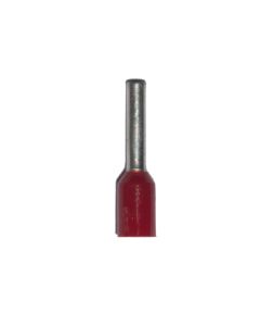 Puntera aislada 01,00 mm², roja, 100 uds