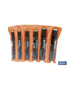 CONJUNTO SACABOCADOS 6 PCS (5 - 12 MM) COFAN
