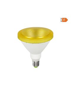 Bombilla par38 led e27 15w 1200lm luz amarilla ip64 ø12x13,9cm edm