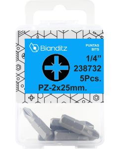 BLISTER 05PUN.DES.238778 PZ3X25 1/4" TIN