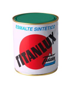 Esmalte sintético verde hierba brillante 750ml titanlux 001051434