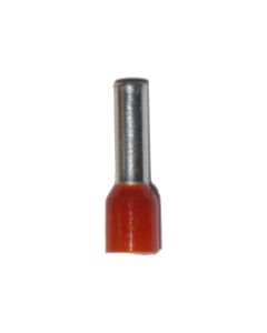 Puntera aislada 04,00 mm², naranja, 100 uds