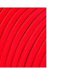 Cable cordón tubular 2x0,75mm rojo 5m