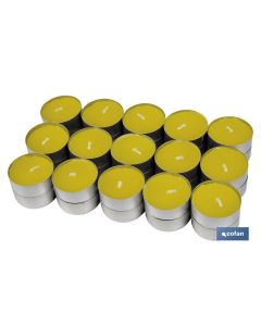 PACK DE 30 VELAS DE CITRONELA 12 G COFAN