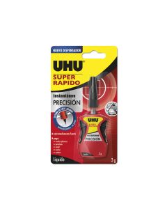 Uhu super rápido precisión (líquido) 3g ref. 36566