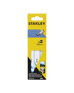 Pack 2 hojas de sierra de sable 15,2cm metal fino sta22132-xj stanley