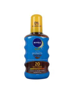 Spray aceite solar nivea sun factor 20 "protege e hidrata" 200ml nivea