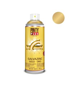 Pintura en spray pintyplus tech galvazinc 520cc oro brillo g151