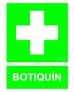 SEÑAL FOTOLUMINES.BOTIQUIN EV029