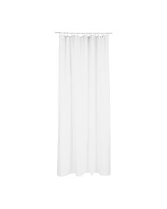 Cortina para baño polyester blanca 180x200cm