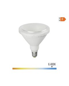 Bombilla par38 led e27 15w 1200lm 6400k luz fria ip64 ø12x13,8cm edm