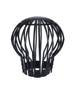 Protector de canalizaciones (pack 2 unid.) color negro ø12x15cm progarden