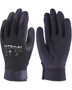 GUANTE NYLON NITRILO VITOFLEX SN450 T08