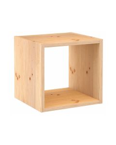 Estanteria modular 1 cubo dinamic pino macizo 36,2x33x36,2cm astigarraga