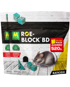 RATICIDA ROE-BLOCK 231535 2X1 260G+260G