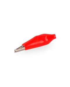 Pinza tipo cocodrilo color rojo edm