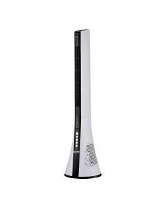 Ventilador de torre. potencia: 50w con mando a distancia. color blanco 28,5x27,8x110,8cm edm