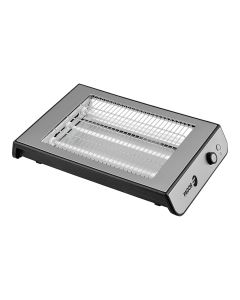 Tostador plano quicktoast inox 900w fge107t fagor 37x25x6,5cm