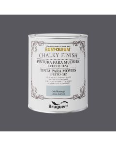 Rust-oleum chalky finish muebles gris marengo 0,750l 5733887 bruguer