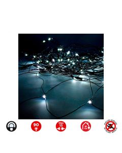 Cortina red easy-connect 2x1,5m 90 leds blanco frio 30v (interior-exterior) total 1,62w