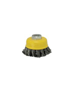 Cepillo copa de alambre trenzadoø60mm fhr60 mota