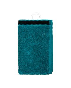 Toalla baño premium color verde petrol 30x50cm