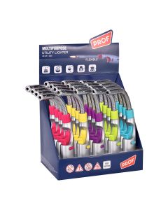 Encendedor electrónico recargable, flexible, colores surtidos